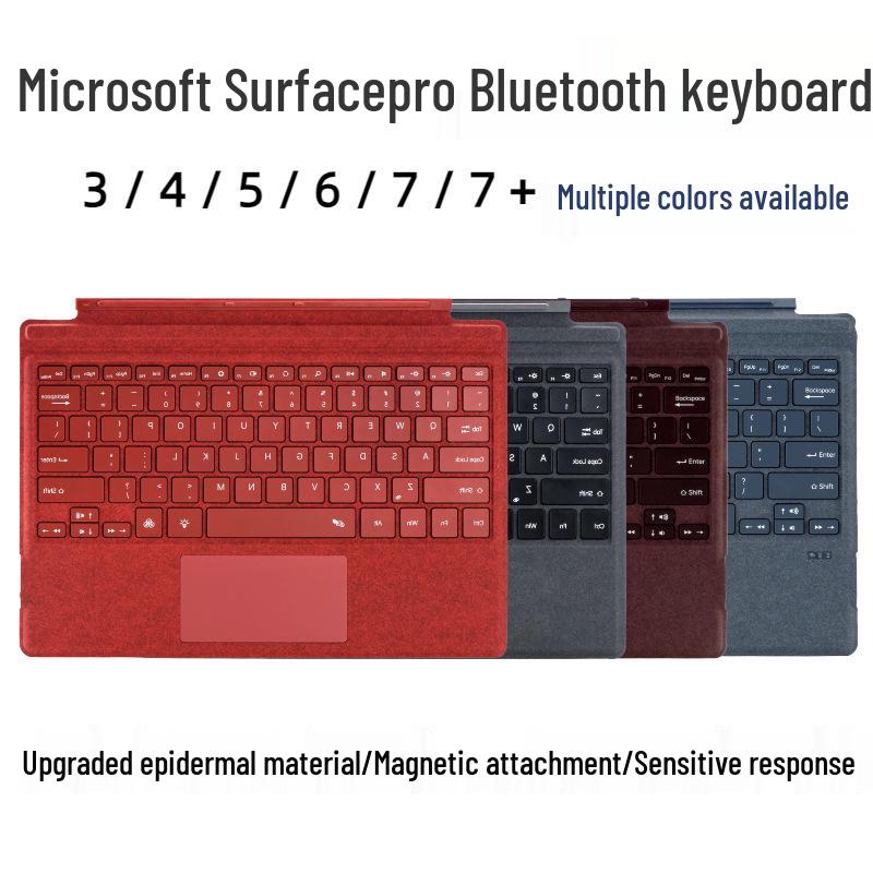 Магнитная Bluetooth-клавиатура Microsoft Surface для нескольких устройств для Pro 3-7+
