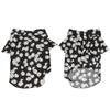 Daisy Print Dog Shirt Soft Breathable Flexible Pet T Shirt for Small Dogs and Cats