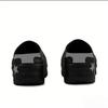 adidas Оригинальные AdiFOM Stan SmithMule EVA Граффити Нескользящие Закрытый Носок Тапочки Женские Черно-Серые IE4626()