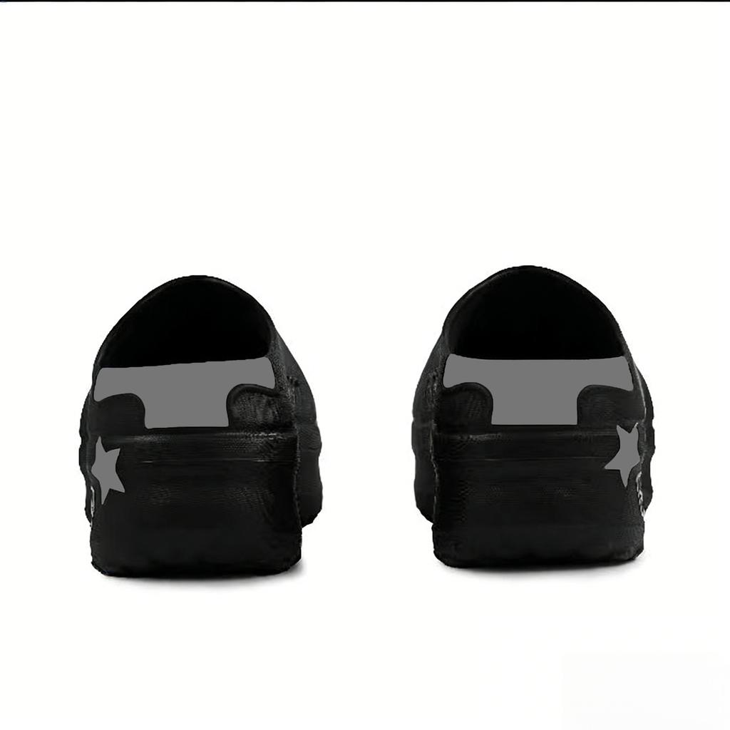 adidas Оригинальные AdiFOM Stan SmithMule EVA Граффити Нескользящие Закрытый Носок Тапочки Женские Черно-Серые IE4626()