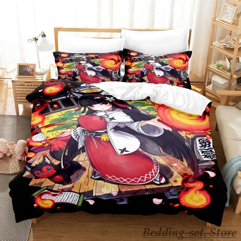 Розовый комплект постельного белья Neneka Single Twin Full Queen King Size Bed Set Adult Kid Bedroom Duvetcover Sets Anime Parure de lit Bed