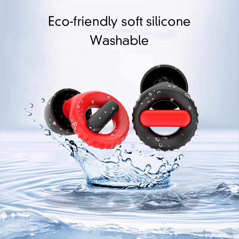 New Custom Silicone Reusable Earplugs Noise Reduction Sleeping Swim Earplugs Waterproof