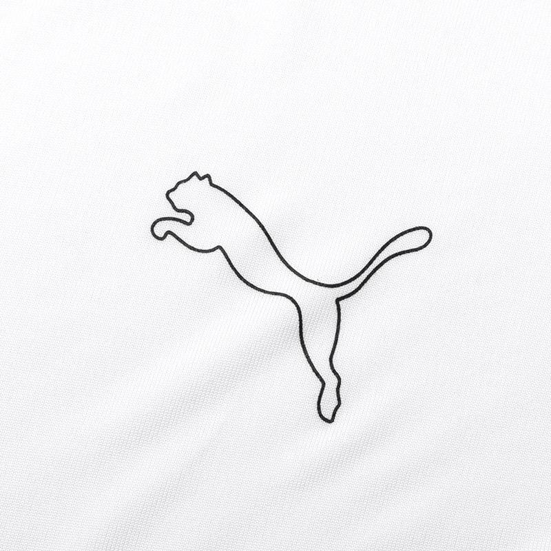 PUMA T Shirts Men's White Crew Neck Moderate 587212-02