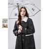 Autumn Water Yi Ren Women's Wool Blend Winter Mid-Length Coat