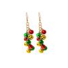 2022 Christmas Series Color Matching Bell Earrings Holiday Earrings Women