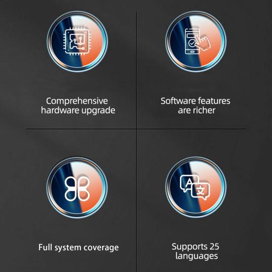 Автомобильный сканер, считыватель данных, диагностический инструмент, Bluetooth-совместимое соединение в один клик, автоматический спящий режим, диагностический инструмент сканирования