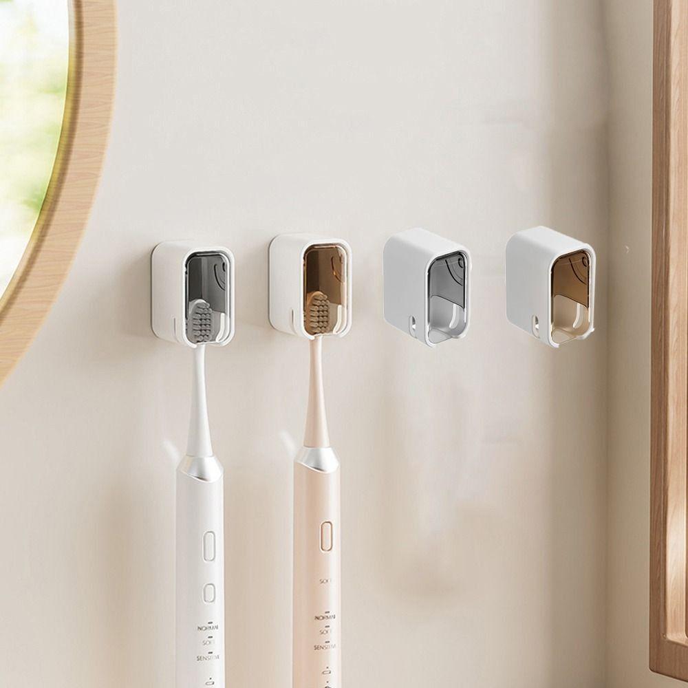 3 шт. Пластиковая подставка для хранения электрических зубных щеток без сверления для дома