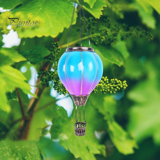 Солнечный фонарь на воздушном шаре с крючком, автоматическое включение/выключение, легко повесить на открытом воздухе, водонепроницаемый воздушный шар на солнечной батарее, декор для лужайки, крыльца