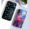 Ударопрочный чехол из закаленного стекла для Samsung Galaxy A56 A36 A26 A16 A06 5G, задняя крышка телефона, роскошный корпус Coque, полный протектор для объектива