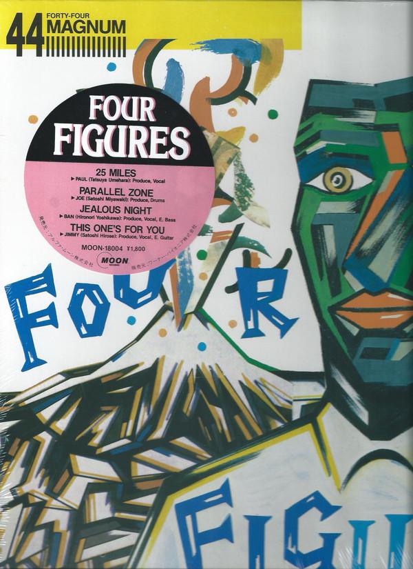 12-дюймовая пластинка 44MAGNUM - Four Figures MOON18004 MOON 1985 Япония Японский Поп/Рок