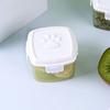 Cat Paw Pattern Lid Sauce Container Round/square Salad Dressing Containers Crisper Box  Honey