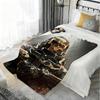 Game D-Delta Force Throw Kid-Friendly Flannel Throw Blanket Soft Warm Anti-Static Washable All Season
