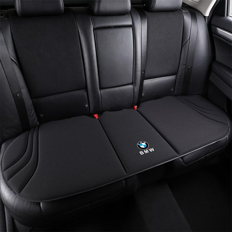 DSJW3 Car Rear Seat Cover Anti-Slip Breathable Protection Cushion Sticker For BMW X5 X6 F30 F34 F10 F20 G20 G30 F15 F16 1 3 5 7 Series