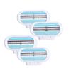 Beauty Safety Razor Blade Shaving For Women Face Body Three Edge Straight Razor Blades Head 4pcs/lot