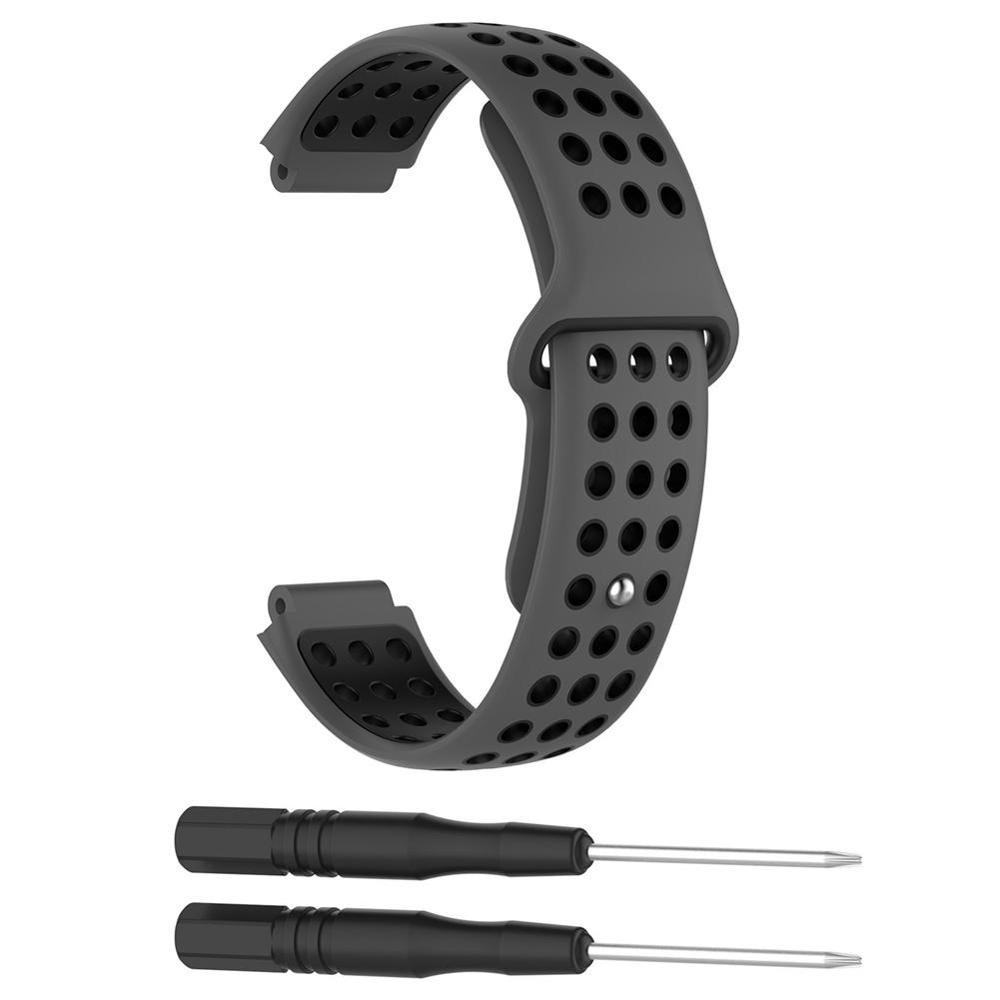 Силиконовый сменный ремешок для часов Garmin Forerunner 230 235 220 620 630 735 Наручный ремешок Спортивный ремешок Аксессуары