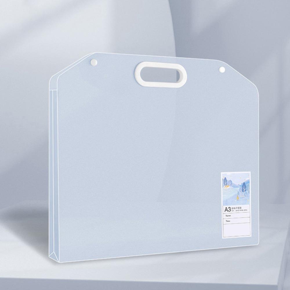 Portable Painting Paper Storage Bag Waterproof Drawing Paper Collection Book School Office