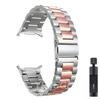 Металлический ремешок для Samsung Galaxy Watch Ultra LTE 47 мм, ремешок из нержавеющей стали для Samsung Watch 7 44 мм 40 мм, браслет Correa