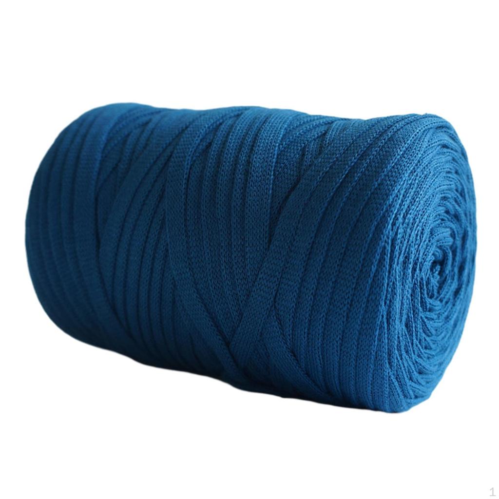 Трикотажная пряжа спагетти декор вязание крючком ткань толстая ткань для подушки кровать для питомца