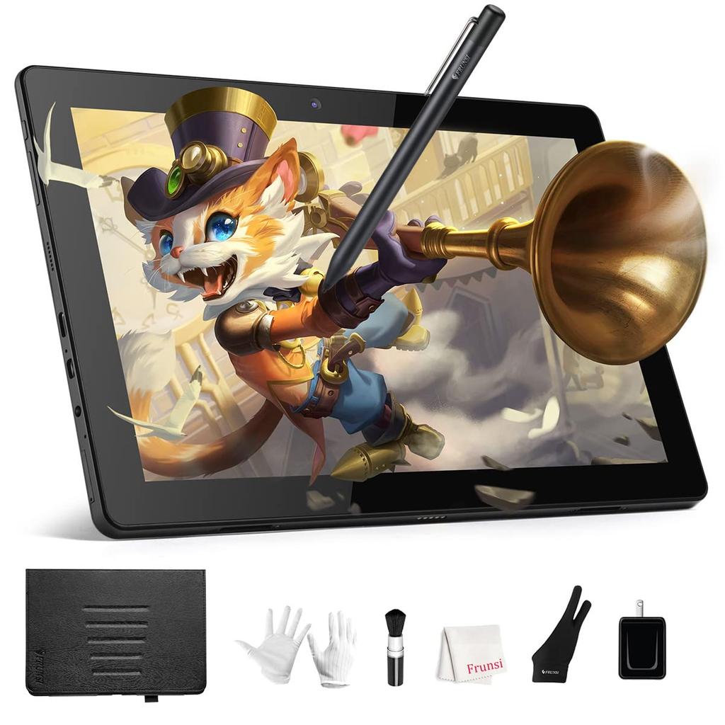 Android12 LCD Tablet, Wi-Fi Model, 8 Cores, 19201200 Full HD Display, LCD Tablet No Computer Required, Large LCD Screen, Large Capacity Battery, Can