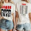 Vintage Sombr Tour Dates Shirt, You Are The Reason Concert Tee, Sombr Bootleg Graphic Merch, Indie Pop Fan Gift, Retro Sombr Apparel
