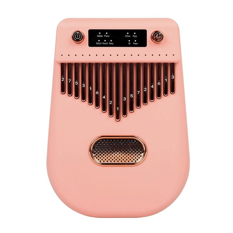 17-tone Electronic Smart Kalimba Thumb Piano Kalimba Finger Piano Thumb Piano Speaker Dual-use Musical Instrument