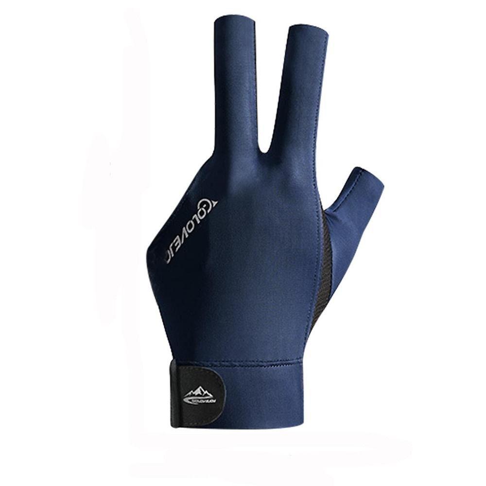 1 шт., перчатки для снукера, спандекс, левая рука, три пальца, перчатки для снукера, бильярдные эластичные тренировочные перчатки для бильярда