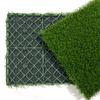 30x30cm Suspended Lawn Garden Decoration Artificial Grass Tiles Turf Mat Plastic Artificial Turf Flooring Decor 3cm High