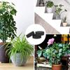40Pcs Natural Rubber Pot Mat Invisible Plant Pots Risers Pad Flower Pot Feet Black Flower Plant Pot Feet Risers