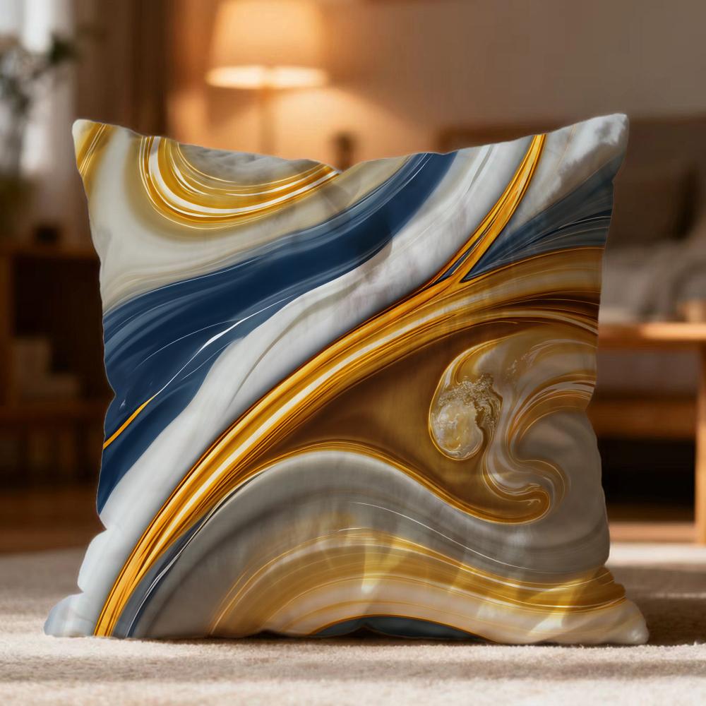 Style Highend Texture Cushion Cover Soft Washable Pillow Case MultiScene for Couch Bed Travel Office Use