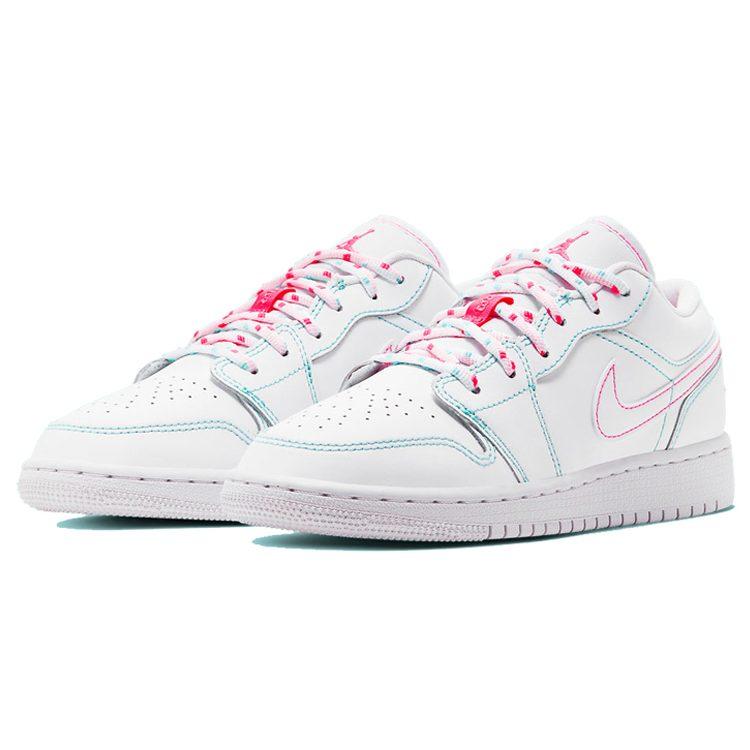 Jordan 1 Низкий GS Аврора Зеленый 554723-101
