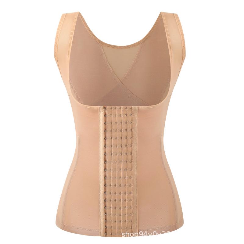 2025 Women's Postpartum Waist Cincher: Summer Breathable Body Shaping Vest with Abdomen-Control and Back Support