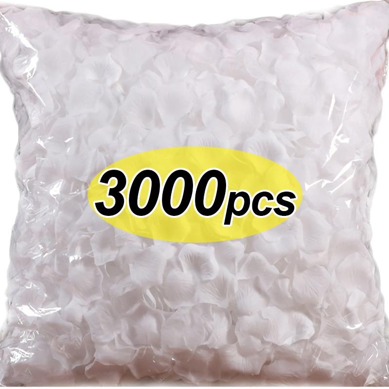 3000/100x белые искусственные лепестки роз, искусственный шелк, лепестки роз, разноцветные красные лепестки для декора свадебной вечеринки ко Дню святого Валентина