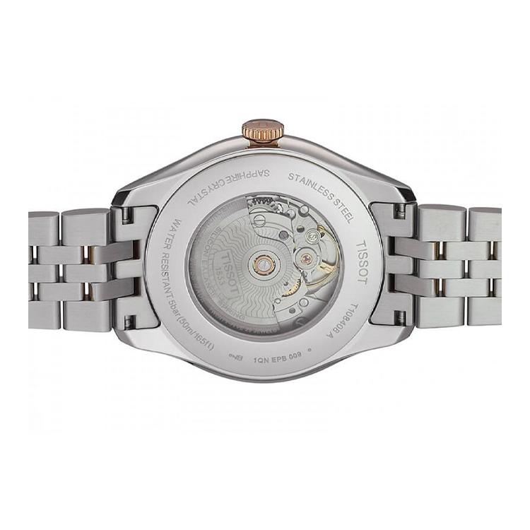 Tissot Коллекция Halo Автоматический Механический Механизм Водонепроницаемость 50 метров Мужские Часы Часы 39мм T108.408.22.037.01