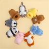 Adorable Animal Plush Stuffed Toy Hand Pad Wrist Rest For Desk Companion Doll Gift