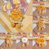 Bread Carrots Toast Vegetables Plush Keychain Toy Pendant Cartoon Gift Doll