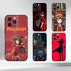 Чехол для телефона Megumin Anime K-KonoSubaS Для iPhone 17,16,15,14,13,12,11 Plus,Pro Max,XS,Мягкий силиконовый черный чехол