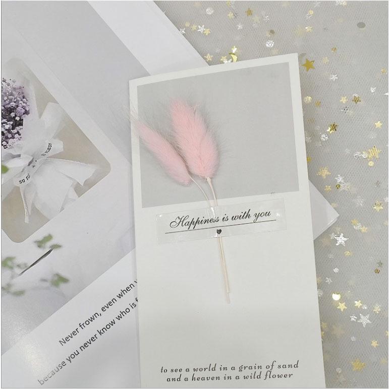 All-Occasion Dried Flower Greeting Cards: Christmas, New Year's, Birthday, Teacher's Day, Graduation, Valentine's Day, and Thank You Cards