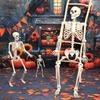 1pcs Plastic Halloween Skeleton Decor Realistic Human Bones for Haunted House Party Scary Props Hanging Terror Decoration
