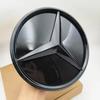 185mm Chrome Black Mirror Car Grille Star Emblem Badge Front Grill Logo For Mercedes Benz CLA W117 W118 GLA X156 Accessories ZN1