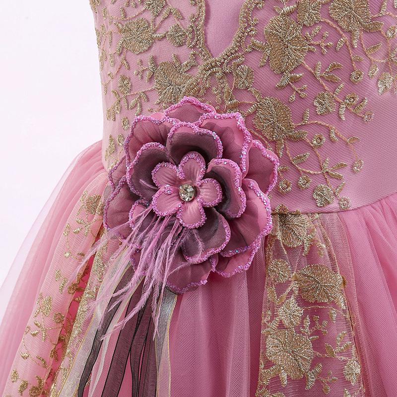 Children Girls Dress Summer Party Birthday Wedding Dresses Kids Elegant Princess Dresses Evening Long Dresses