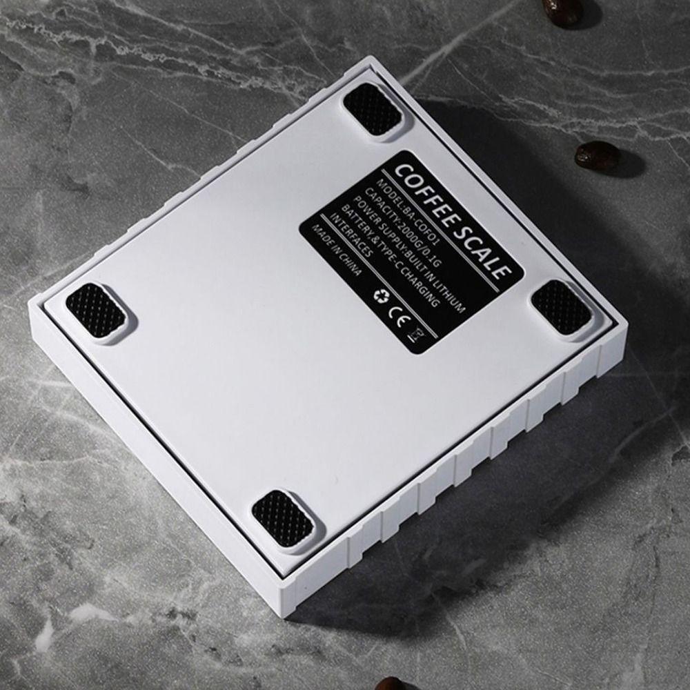 Мини-кофеварка с таймером Мини-капельные эспрессо-весы Простые электронные весы Капельный эспрессо