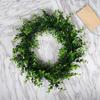 Artificial Green Plant Wreath Simulation Green Plant Garland Home Office Decor