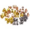 100pcs Butterfly Shape Earring Backs Hypoallergenic Secure Ear Locking Stainless Steel Earring Cap for Stud Earrings Ear Nut