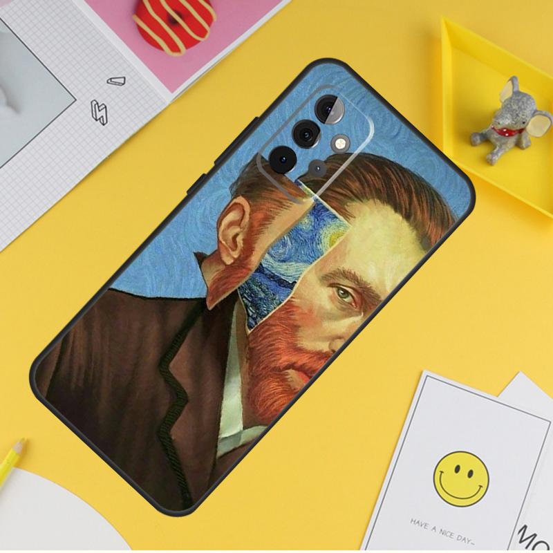Van Gogh Starry Night Case For Samsung Galaxy A54 A34 A14 A13 A33 A53 A12 A32 A52 A71 A51 A15 A25 A35 A55 Cover