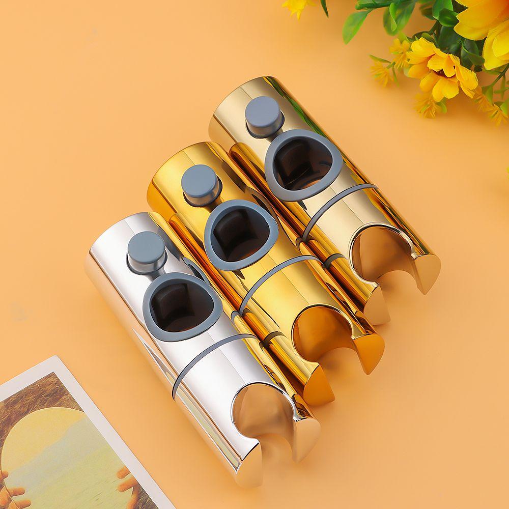 Products Adjustable Bracket ABS Shower Rail Head Slider Holder Shower Head Slider Shower Holder