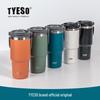 Термос-бутылка Tyeso Taishuo из нержавеющей стали большой емкости, спортивная, ручная, с функцией измельчения льда, для автомобильного держателя, для хранения холода, кофейник