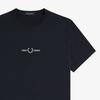 FRED PERRY [Sport] Embroidered T-Shirt - Navy Afpm2514580-248
