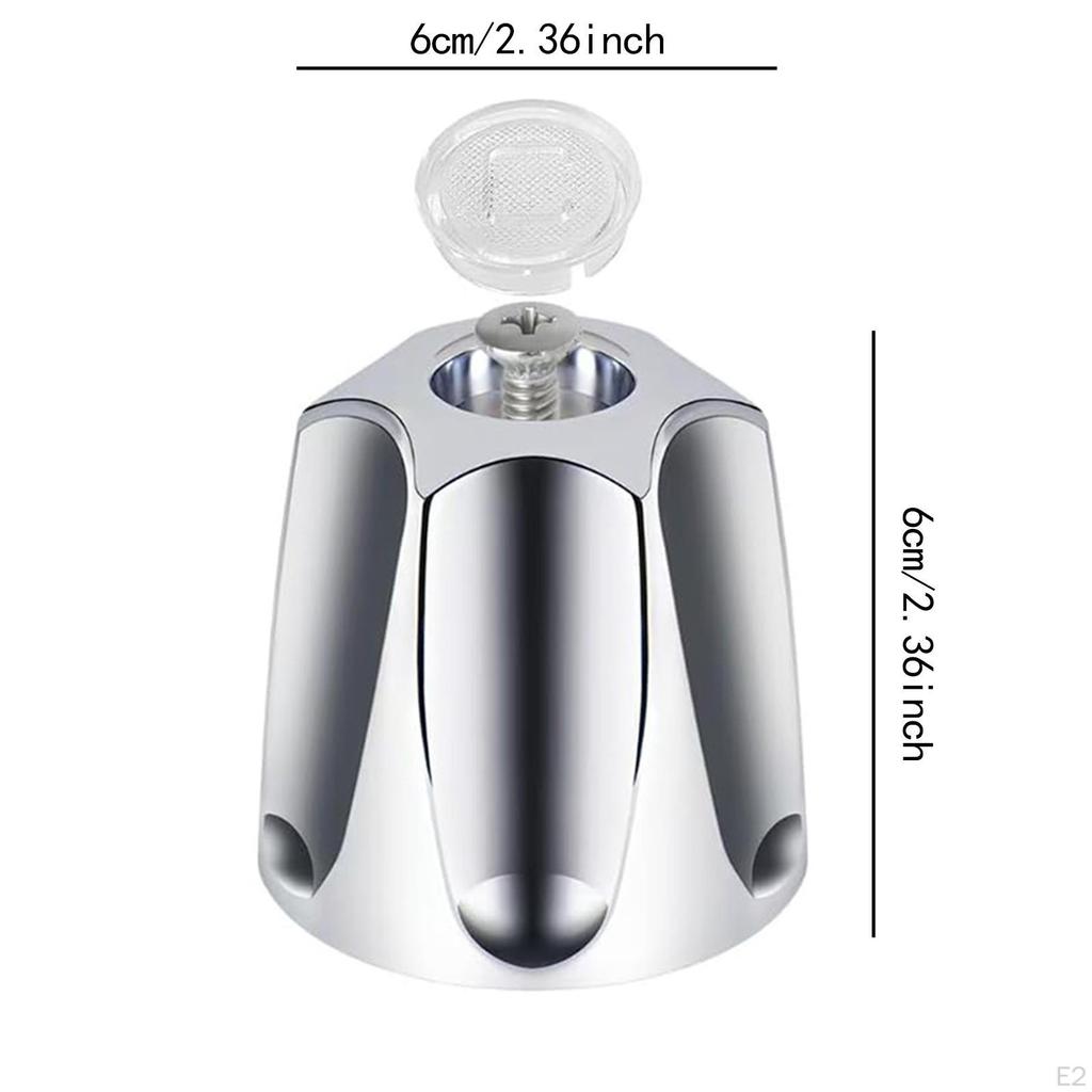 3 And Cold Shower Knobs Diverters, Replacement Handle Components, Bathtub Faucets for