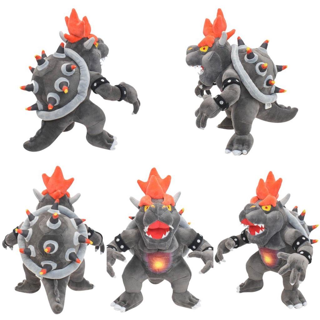 Плюшевая мягкая игрушка Супер Марио Брос Фьюри Боузер для детей 12 дюймов