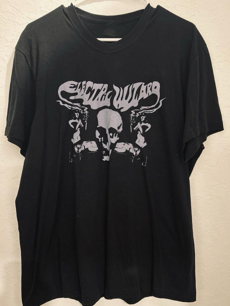 Унисекс Футболка с принтом Electric Wizard Band Tour VTG Concert от S до 5XL